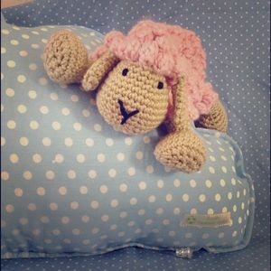 Stuffed Sheep. Handmade Stuffed Animal